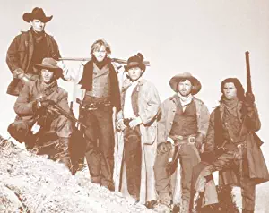 "Young Guns" Movie 11" X 14" Sepia Poster
