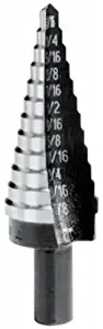 IRWIN Unibit High-Speed Steel Fractional Self-Starting Step-Drill #5, 10235