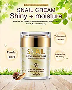 BaoTe' Snail Cream Anti Wrinkle and Nourishing Acne Cream Faical Skin Care Moisturizer Repair Face Cream