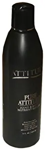 Attitudeline Pure Attitude Line Hand & Body Nutrient Lotion 8oz Black Bottle