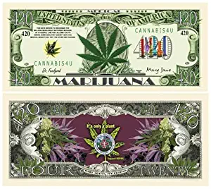 Medical Marijuana 420 Bill With Bill Protector