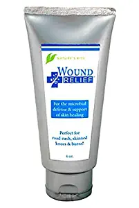 Wound Relief Colloidal Silver Gel with Aloe and Tea for ph Balancing, Care for Scrapes, Burns, Rash, Cysts, Infection, Fight Bacterial Conditions
