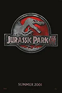 JURASSIC PARK III 3 MOVIE POSTER 2 Sided ORIGINAL Advance 27x40