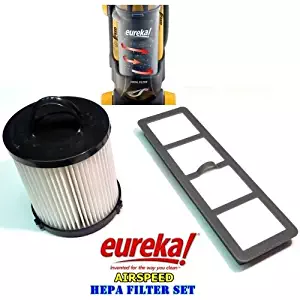 Eureka AirSpeed Bagless Upright HEPA Filter Replacement Set. (Original Version)