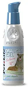 Dog Cat Dental Oral Health Gel Natural Peppermint or Salmon Choose Flavor & Size(12 oz Salmon)