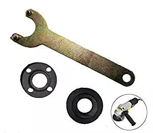 Podoy Grinder Flange Angle Wrench Spanner Metal Lock Nut for Dewalt Milwaukee Makita 193465-4 Bosch Black & Decker Ryobi 4.5" 5" 5/8-11