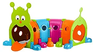 ECR4Kids Gus Climb-N-Crawl Caterpillar, 4 Sections, Vibrant