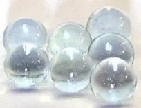 Clear Glass Marbles 1/2