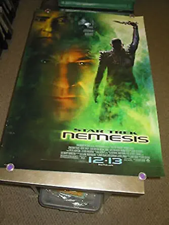 STAR TREK: NEMESIS/ORIG. U.S. ONE SHEET MOVIE POSTER(PATRICK STEWART/TOM HARDY)