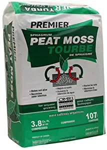 Premier Horticulture 0082P 3.8Cu Ft Sphag Peat Moss