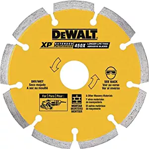 DEWALT DW4739 0.250 XP Diamond Tuck Point Blade, 6-Inch