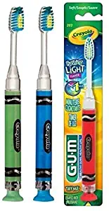 Crayola Timer Light Toothbrush (3 Pack)