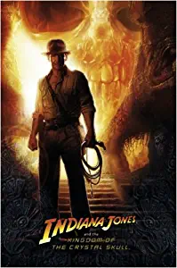 Indiana Jones and The Kingdom of The Crystal Skull - Advance Movie Poster (Size: 27 inches x 40 inches)