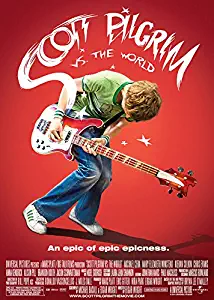 SCOTT PILGRIM VS THE WORLD MOVIE POSTER 2 Sided ORIGINAL FINAL 27x40 MICHAEL CERA