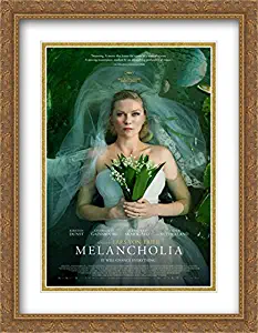 Melancholia 28x36 Double Matted Large Large Gold Ornate Framed Movie Poster Art Print