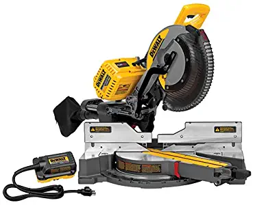 DEWALT FLEXVOLT 120V MAX Miter Saw, 12-Inch, Double Bevel, Compound, Sliding, Tool/Adapter Only (DHS790AB)