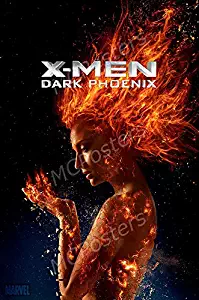 MCPosters - Marvel X-Men Dark Phoenix Glossy Finish Movie Poster- MCP622 (24" x 36" (61cm x 91.5cm))