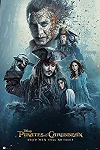 Pirates of The Caribbean 5: Dead Men Tell No Tales - Movie Poster/Print (Regular Style) (Size: 24 inches x 36 inches)