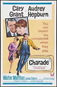 Charade Movie Poster #01 24x36in