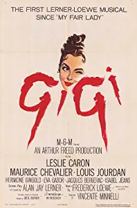 Pop Culture Graphics Gigi 11x17 Movie Poster (1958)