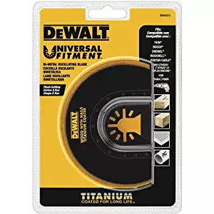 DEWALT Dwa4213 Oscillating Titanium Flush Cut Blade