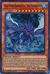 Yu-Gi-Oh! - True King Bahrastos, the Fathomer (INOV-EN021) - Invasion: Vengeance - 1st Edition - Ultra Rare