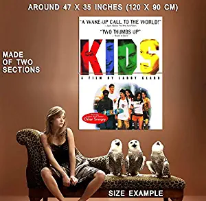 72781 Kids Movie 1995 Chloe Sevigny Harold Hunter Decor Wall 47x35 Huge Giant Poster Print