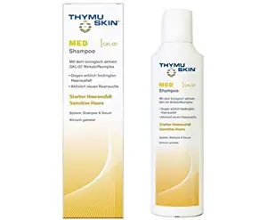 Thymuskin Med Shampoo To Combat Hair Loss and Thinning Hair, 200 Milliliter (6.75 Ounces)