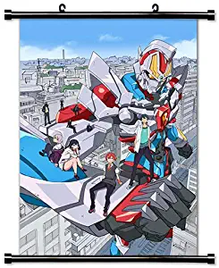 ROUNDMEUP SSSS.Gridman Anime Fabric Wall Scroll Poster (16x23) Inches [A] SSSS Gridman-43