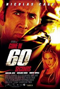 Gone in 60 Seconds Movie Poster (27 x 40 Inches - 69cm x 102cm) (2000) -(Nicolas Cage)(Angelina Jolie)(Giovanni Ribisi)(Robert Duvall)(Scott Caan)(Vinnie Jones)