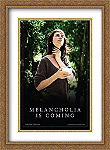 Melancholia 28x38 Double Matted Large Large Gold Ornate Framed Movie Poster Art Print