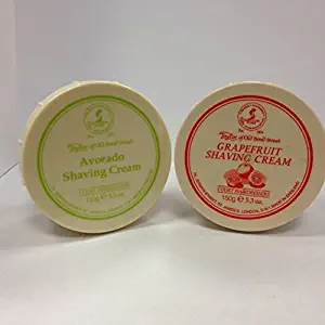 Taylor of Old Bond Street Shave Cream -- 2 Pack 5.3 0z Each Choose Your Scents! (Grapefruit and Avocado)