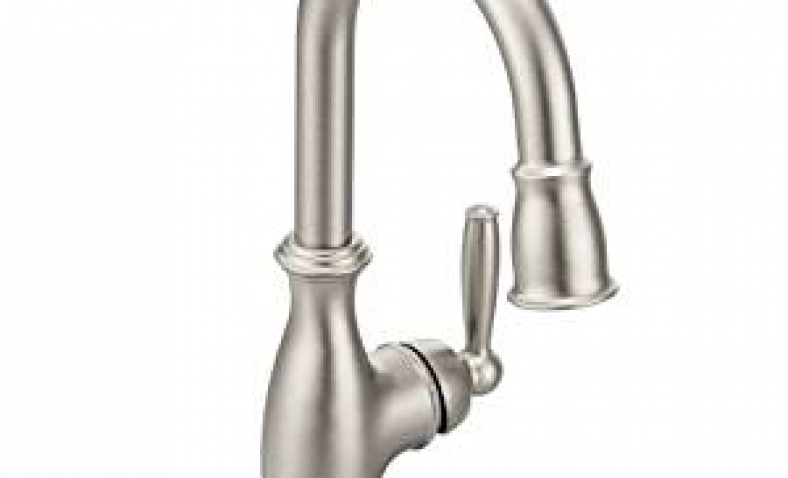 Best Moen Kaden Single-Handle Pull-Down Sprayer Kitchen Faucet