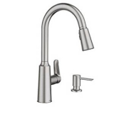 Best Moen Stainless Steel Essie Kitchen Faucet