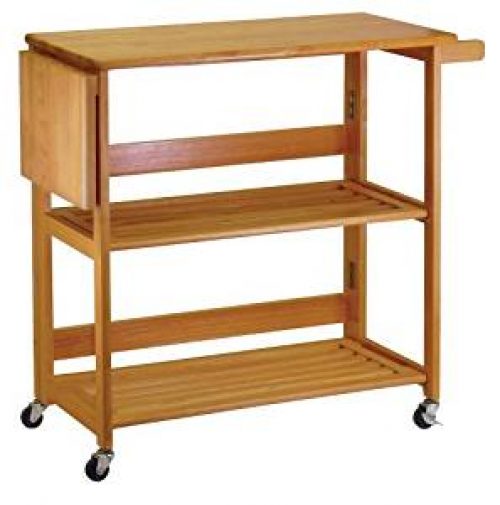 Best Wire Shelving Kitchen Rack With Butcher Block Top